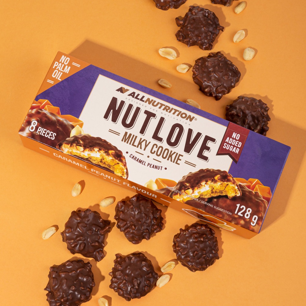 Nutlove Milky Cookie (kikiriki-karamela) - 128 g