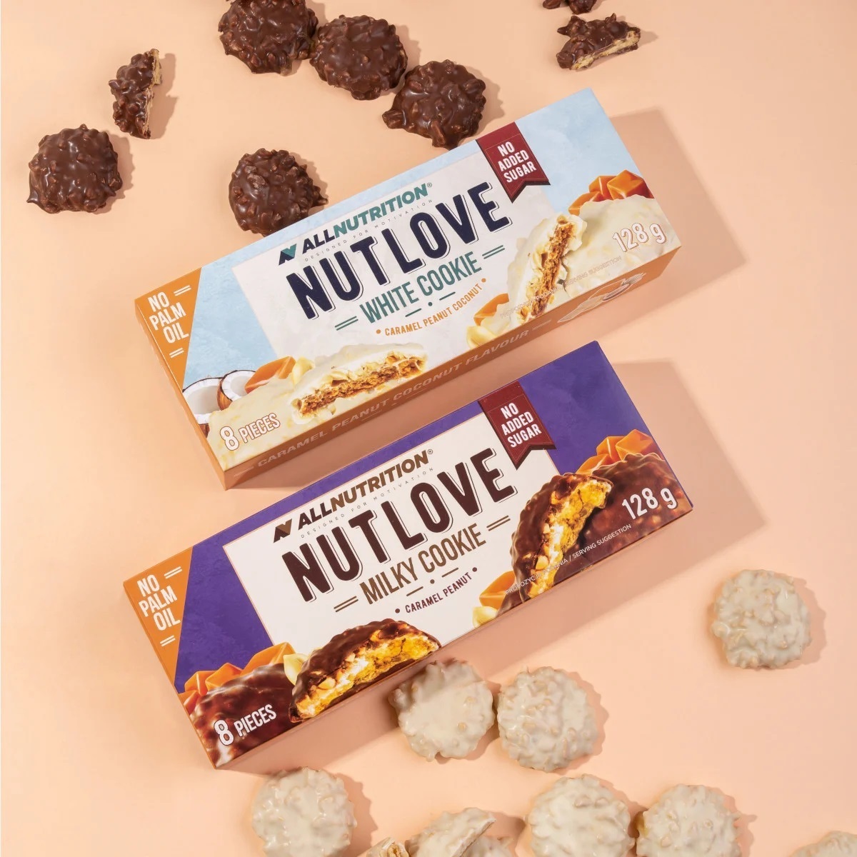 Nutlove Milky Cookie (kikiriki-karamela) - 128 g