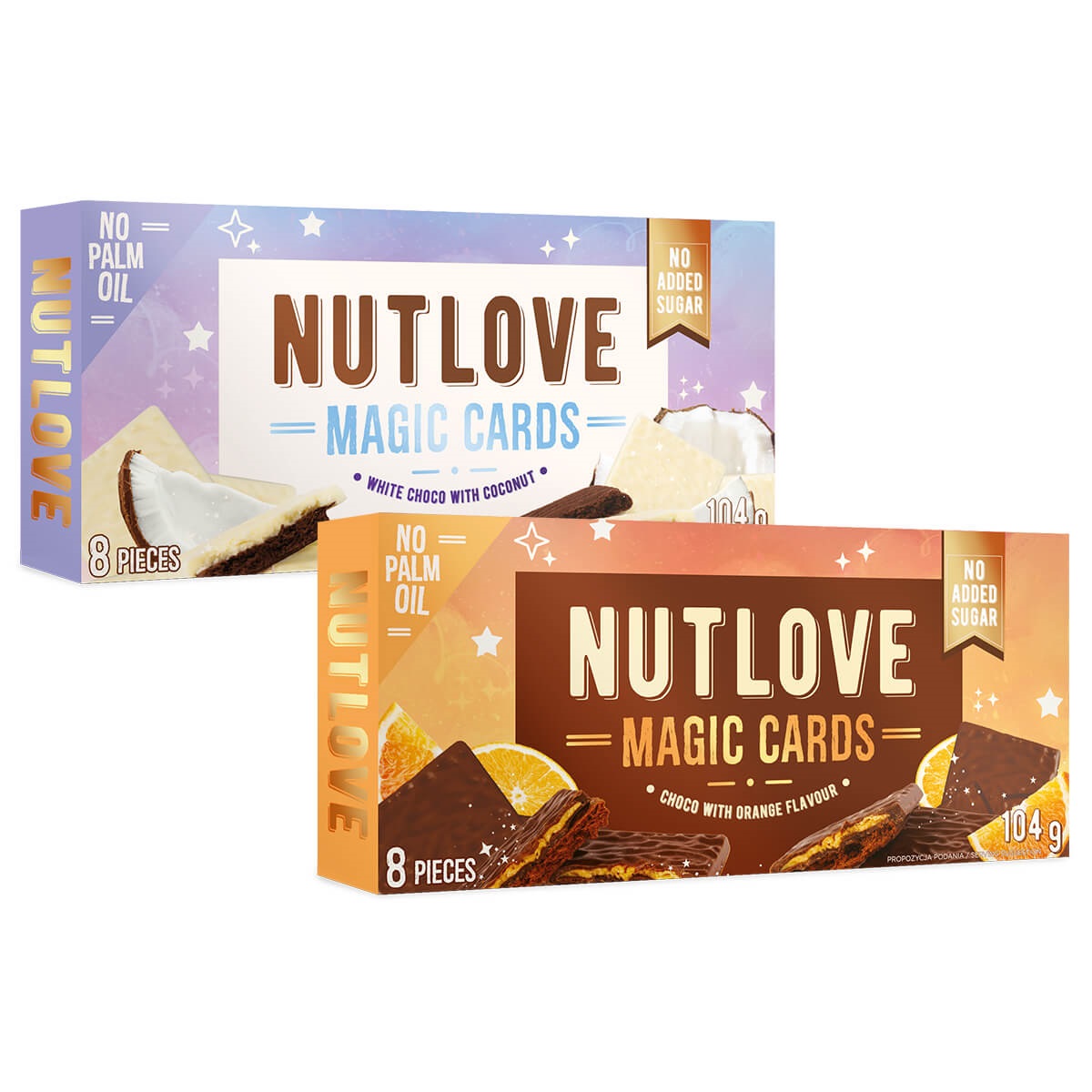 Nutlove Magic Cards paket - 2 x 104 g