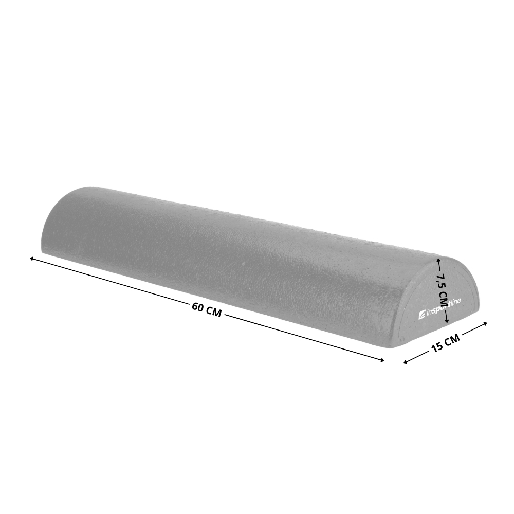 Foam roller Insportline Halfep