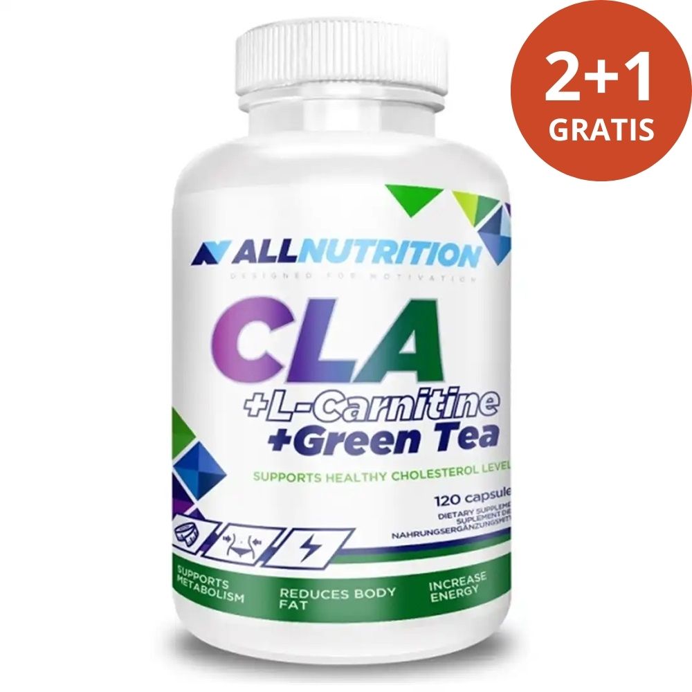 CLA + L-Carnitine + Green Tea - 120 kapsula (2+1 GRATIS)