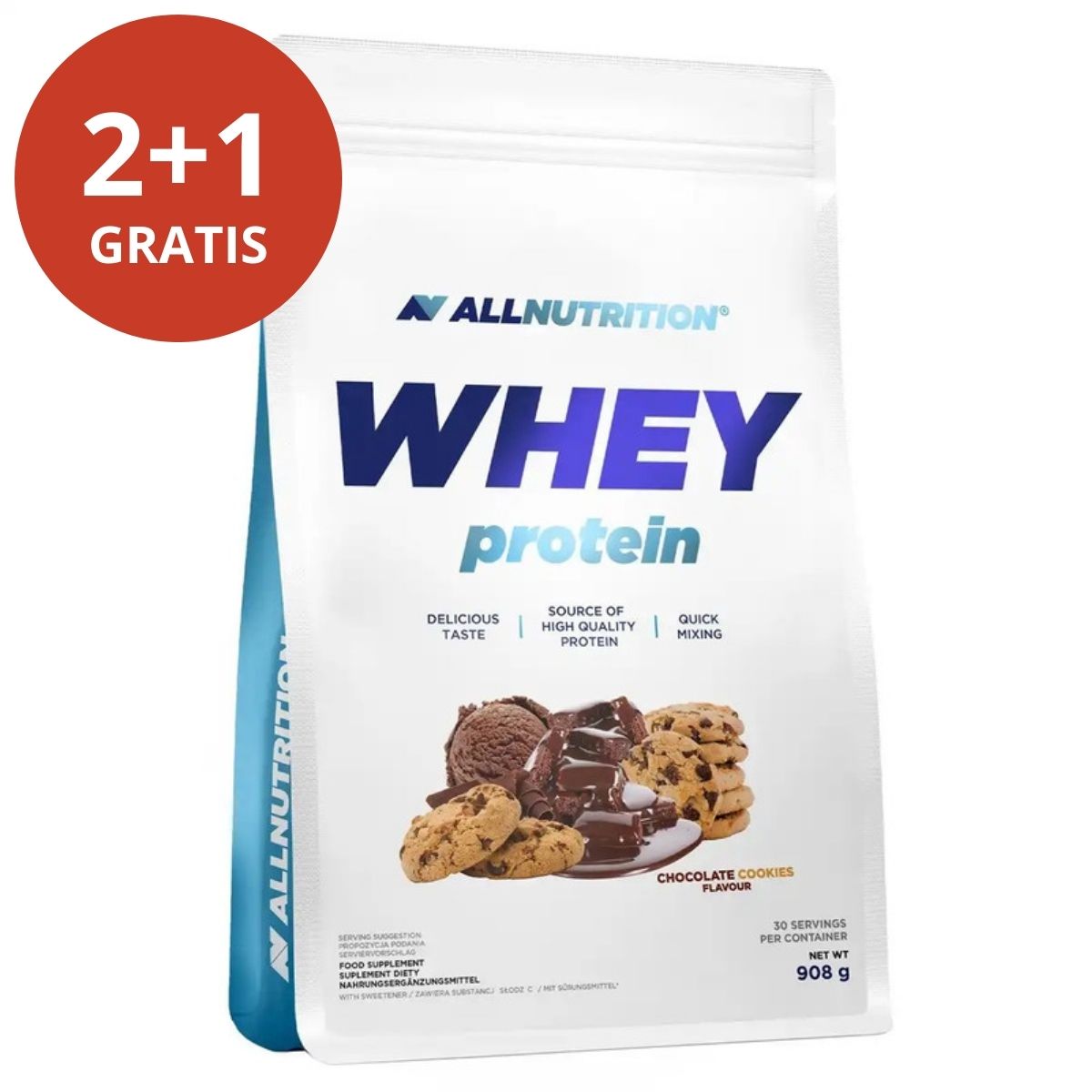 Whey Protein - 908 g (2+1 GRATIS)
