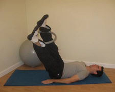 Vježba s pilates obručom