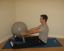 Vježba s pilates obručom