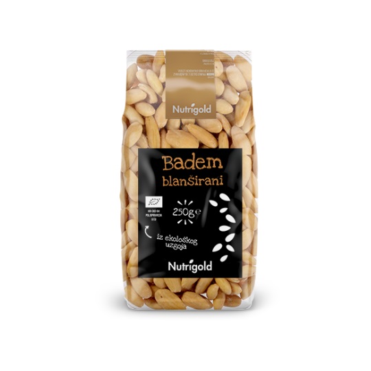 Bio Blanširani Badem - 250 g