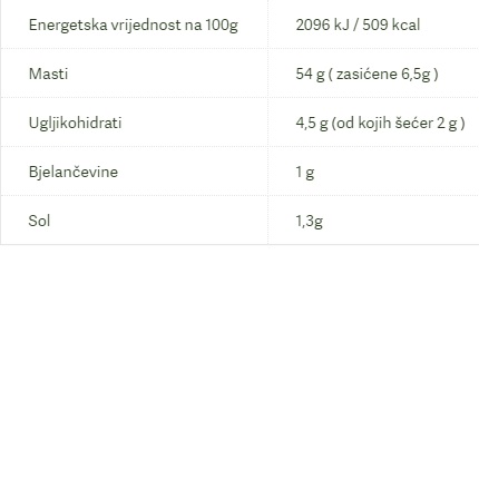 Bio Veganska majoneza - 270 g