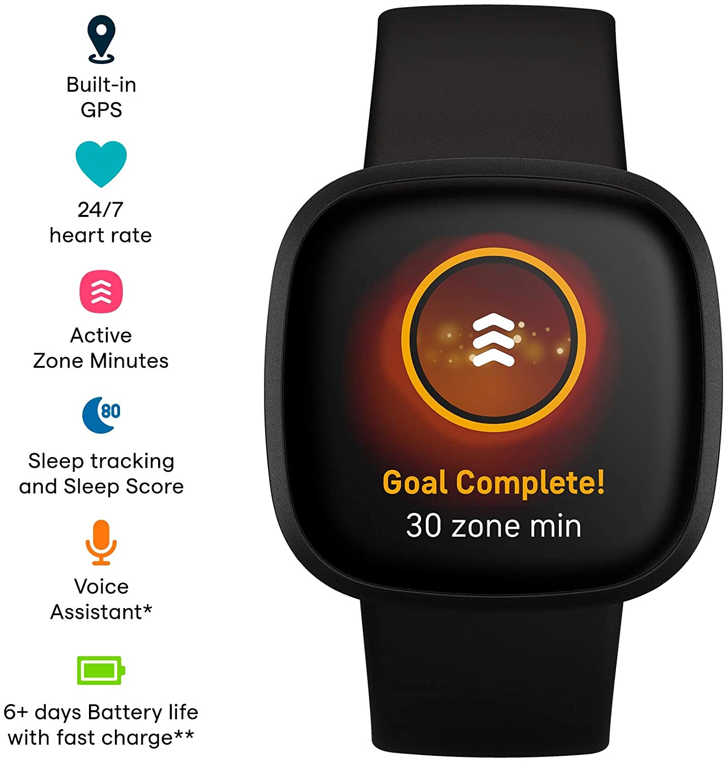 Fitbit Versa 3 (Black)