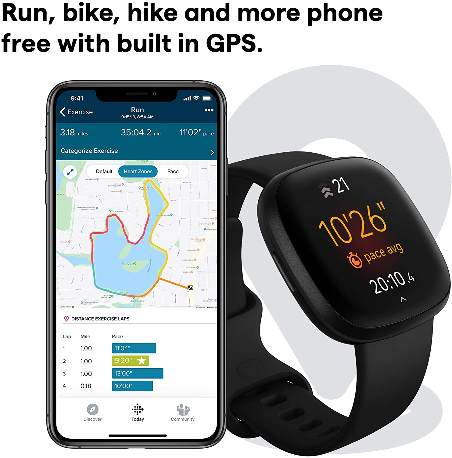 Fitbit Versa 3 (Black)