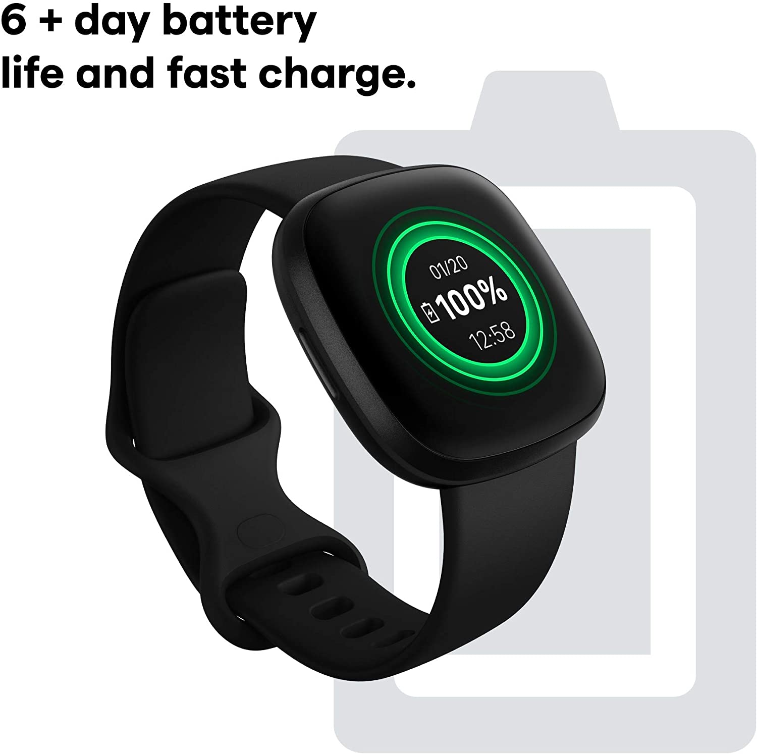 Fitbit Versa 3 (Black)