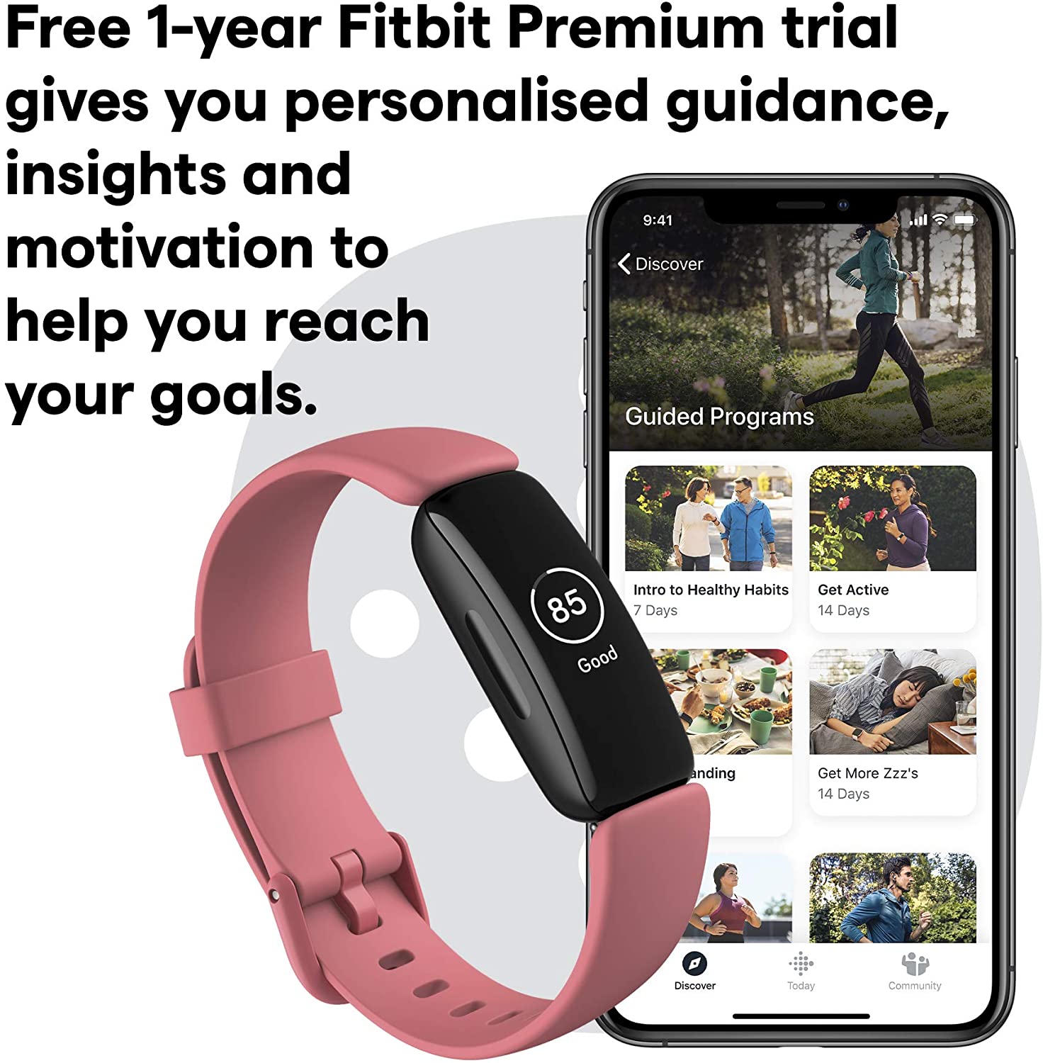 Fitbit Inspire 2 (Desert Rose)