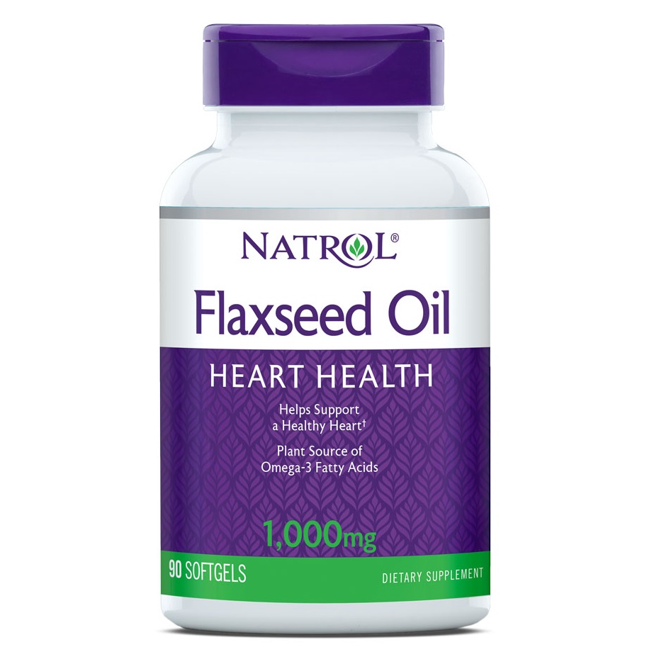 Omega-3 FlaxSeed Oil 1000 mg - 120 kapsula