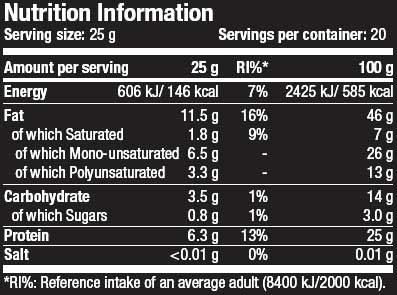 100% Peanut Butter - 500 g