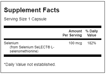 Selen (L-Selenomethionine) - 200 kapsula