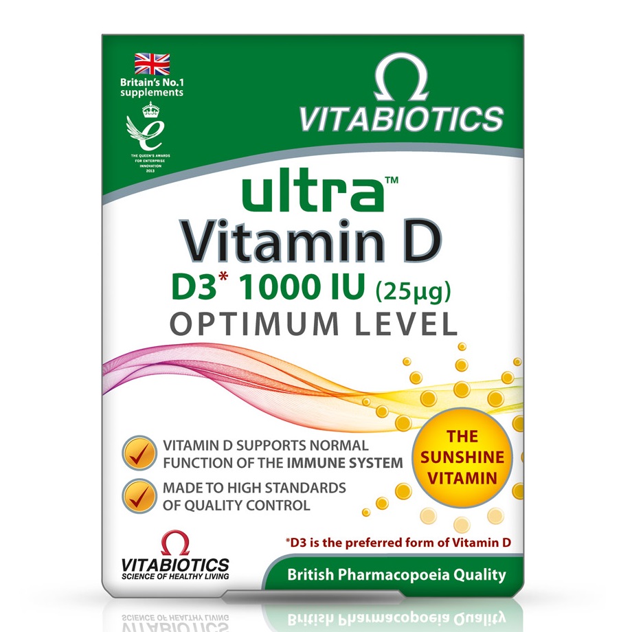 Ultra Vitamin D3 1000 IU - 96 tableta