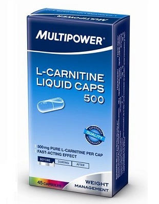 L-carnitine Liquid Caps 500 - 45 kapsula