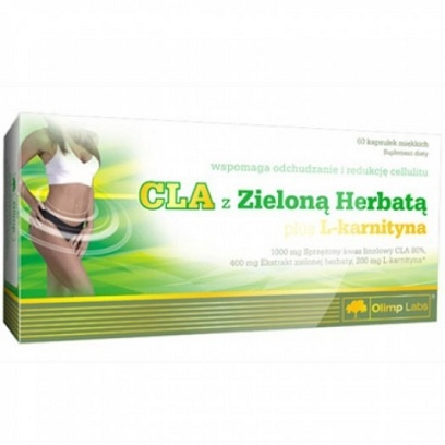 CLA + Green Tea + L-carnitine - 60 kapsula